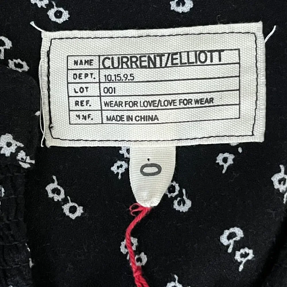Current Elliot Willow Shirt Midi Dress 0/XS NEW